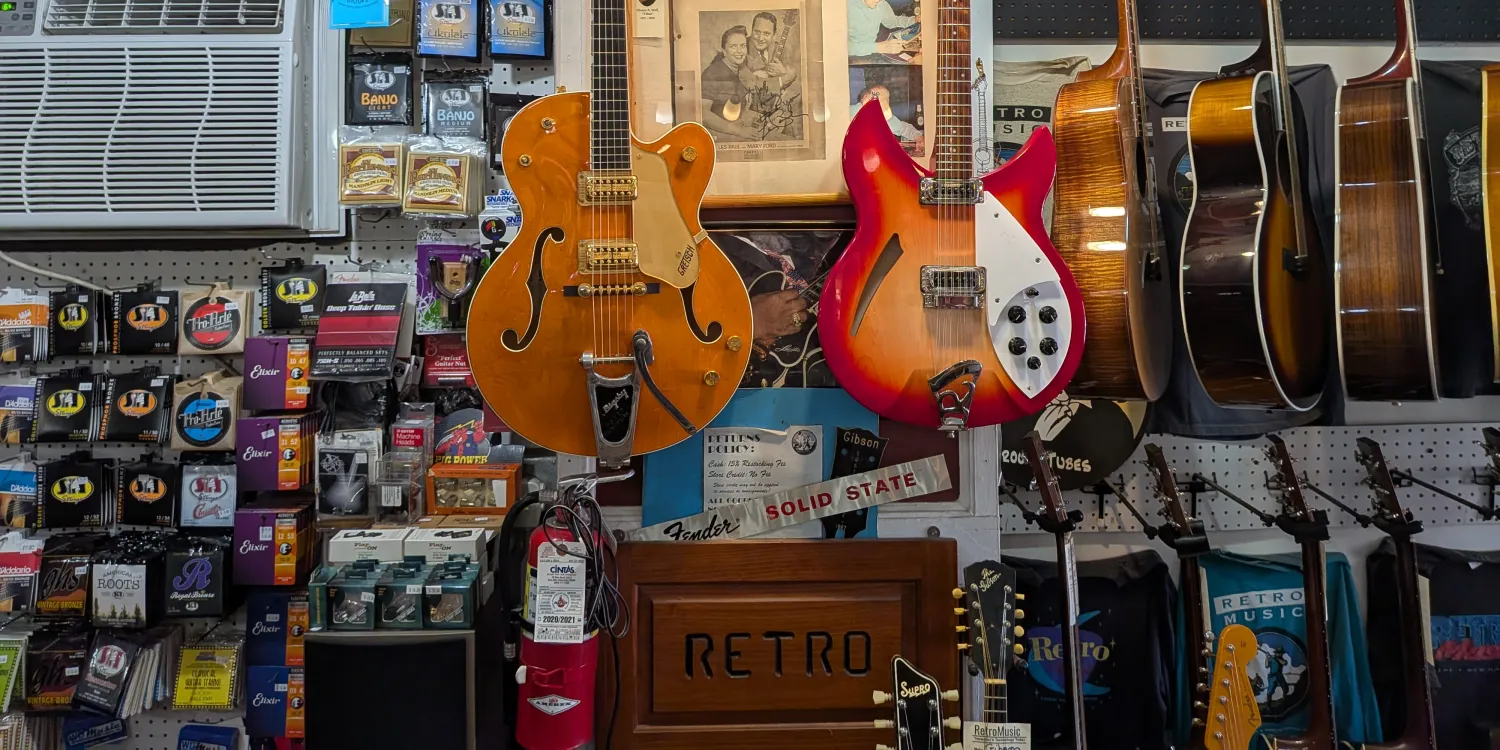 Our walls have collected a lot of gear, swag, and stories.